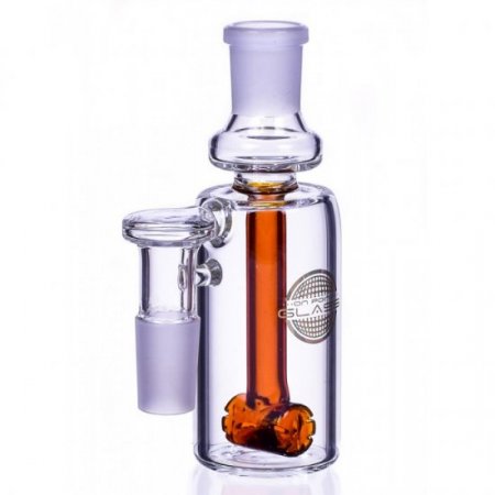 Grenade Launcher - Showerhead Ash Catcher 90 Degree - 18M/18F - Amber New