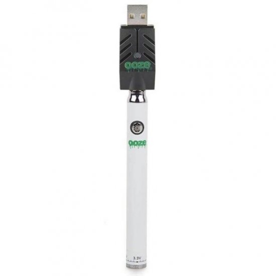 OOZE TWIST SLIM 320mAh Adjustable Voltage BATTERY - White New