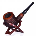5.5" Hand Carved Italian Wooden Pipe New