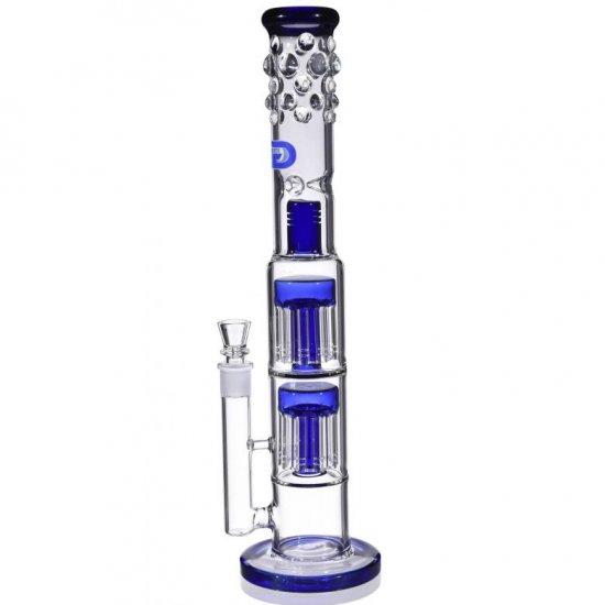 Wizard of Oz bong - 18\" Double Tree Perc Bong - Special Price New