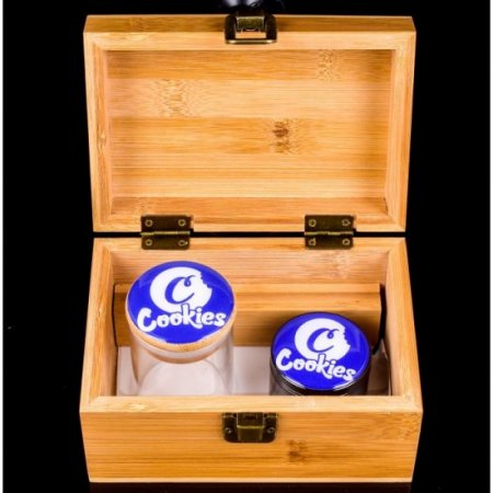 Cookies - Bamboo Stash Box Set - Blue New