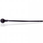 16" Grand Churchwarden Pipe - Rigged Black New