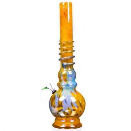 18" Flying Cobra Glass Wrap around Designed Tobacco Bong Water Pipe New