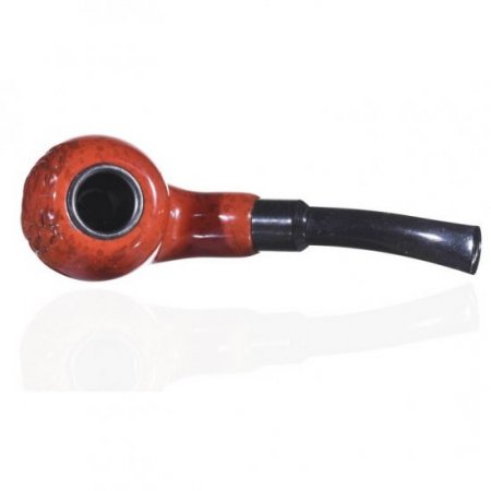 5" Fancy wooden pipe - Spotted Light cherry New