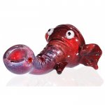 Magma The Mammoth - 4.5" Elephant Hand Pipe - Purple New