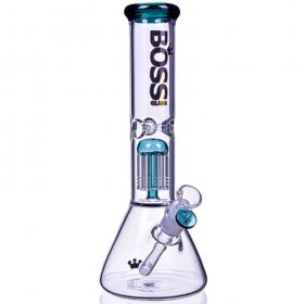 Boss Glass - 12" Single Chamber Bong 5MM Thick & Heavy New