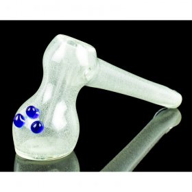 Smoke Powers - 6" Glow In The Dark Hammer Bubbler New