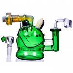 The Wendigo - Spikey Monster Bong/Dab Rig- Green New