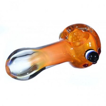 Honeycomb Solar Eclipse Glass Hand Pipe Spoon Pipe New