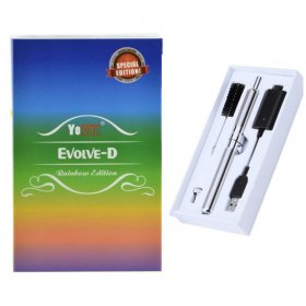 YOCAN EVOLVE D Dry Herb VAPE PEN Special Edition Rainbow Color New