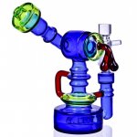 Smoke Rig - 7" Sidecar Bong/Dab Rig New