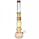 20" The Grand Lux Water Pipe - Fumed - Red New