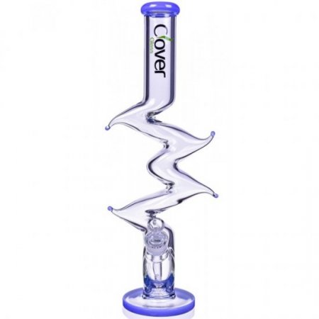 The Voyage - Clover Glass - 19" Monster Zong Bong - Jade Blue New