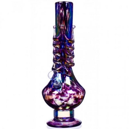 Smokeformer - 11" Iridescent Chameleon Wire Wrap Bong New