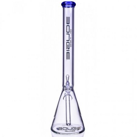 Bougie? Glass - 16" Narrow Neck Beaker Bong New