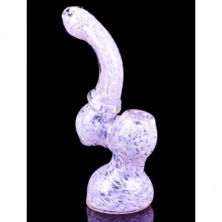 Pink Slurpee - 7" Fritted Work Sherlock Bubbler - Purple New