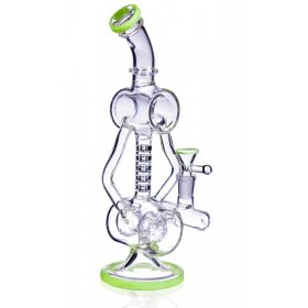 Eitri's Recycler - 12" Recycler Rig With Double Barrel To Donut To Upline Design Perc New