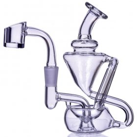 Formula Rossa - 3 Arm Concave Designed Recycler Bong Dab Rig New