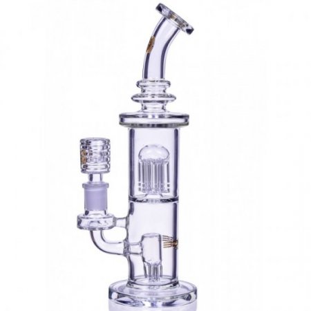 The King's Pipe - Bougie? Glass - 11" Tree Perc Bong New