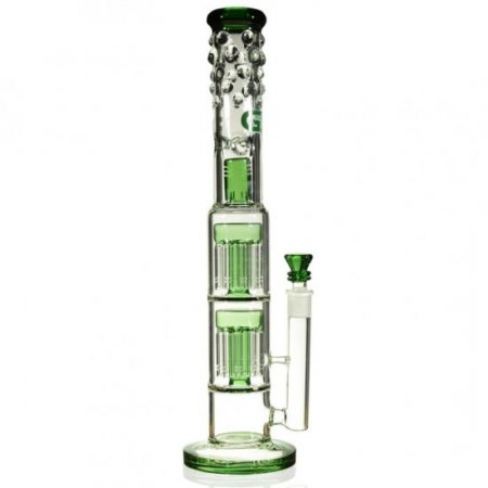 Wizard of Oz bong - 18" Double Tree Perc Bong New