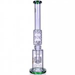 The Battleship - 22" Inner Donut Multi Perc Bong New