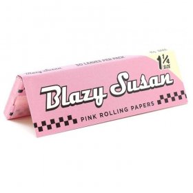 Blazy Susan? - Pink Rolling Papers - 1 1/4 Size New