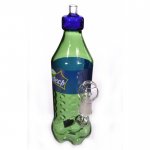 8" Soda Bottle With Nail N Dome Plus Dry Herb Bowl New