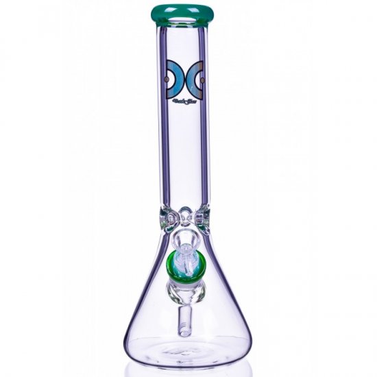 Dank Glass - 14\" 7mm Thick Clear Beaker Base Bong New