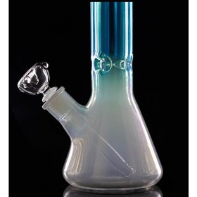 Smoke Chameleon - 16" Iridescent Color Shifting Shiny Bong New