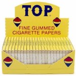 Top? - Fine Gummed Cigarette Rolling Papers - 24 Booklet Pack New