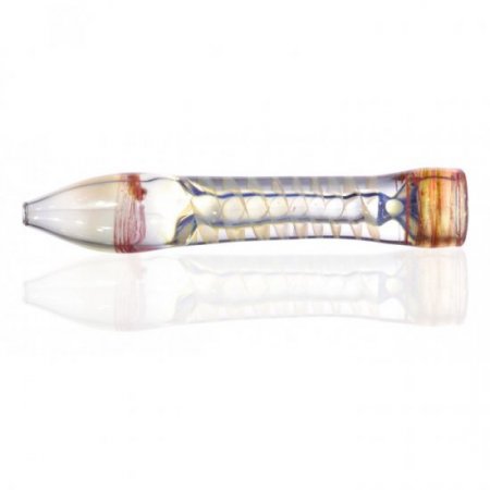 3" Cork Screw Chillum Fumed one hitter New