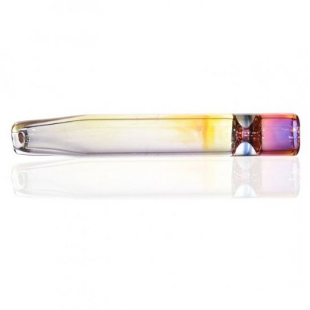 3" Fumed Glass Chillum - Golden Fumed New