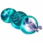 The Cutter - Hand Cranked Three Piece Grinder - 50mm - Green New