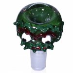 Oscar the Grouch Inspired Trash Can Monster - Male Dry Herb Bowl - 14mm New