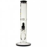 Smoke Monolith - 13" Extra Heavy Solo Tree Perc Bong - Black New