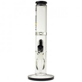 Smoke Monolith - 13" Extra Heavy Solo Tree Perc Bong - Black New