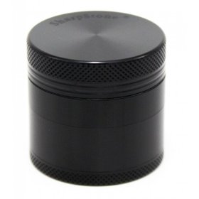 Mighty Morphin Black Ranger - SharpStone? - Dual Four-Part Grinder - 40MM - Black New