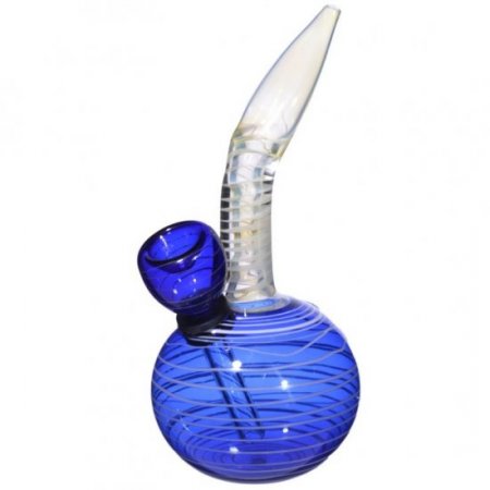 5" Spiral Tilted Water Pipe - Assorted Colors New