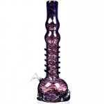 Smoke Rider - 16" Thick Double Shape Wire Wrap Bong New