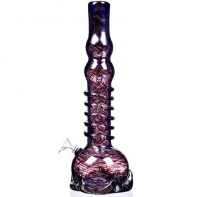 Smoke Rider - 16" Thick Double Shape Wire Wrap Bong New