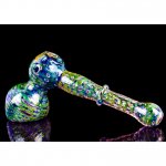 Anaconda's Smoke - 6" Bubble Trap Patch Work Hammer Bubbler New