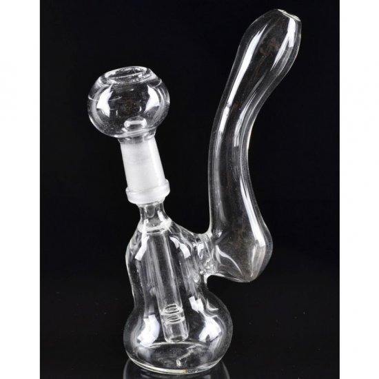 5\" clear bubbler percolator - oil rig New