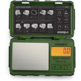 Truweigh Tuff-Weigh 100G X 0.01G - Digital Mini Scale - Green New