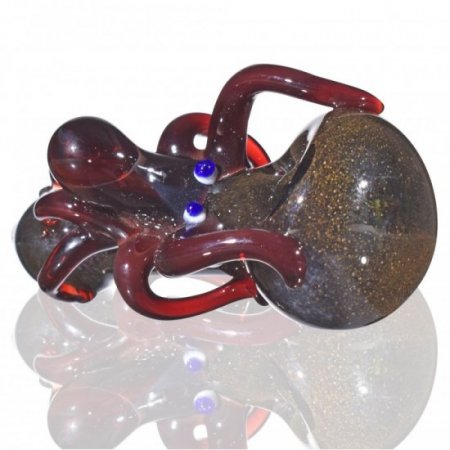 Lonely Octopus - Innocent Lonely Octopus Glass Hand Pipe New