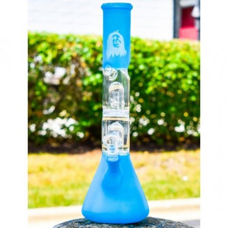 The Musician - 13" Dual Dome Shaped Percolator Bong New