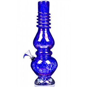 14" Pagoda Tower Colors Swirls Beautiful Color Blast Bong - Color Combination New