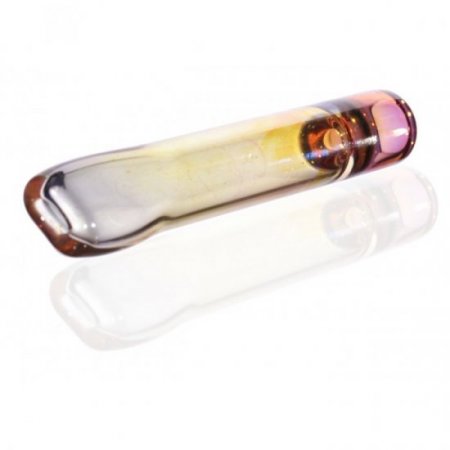 3" Fumed Glass Chillum - Golden Fumed New