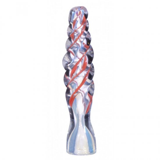 3\" Twisted Body Chillum - Orange New