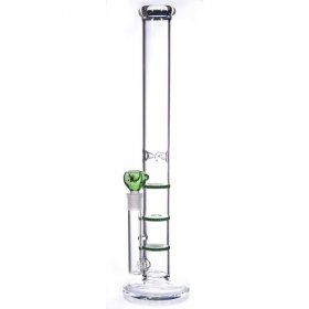 20" Triple Honeycomb Water Pipe - Green New