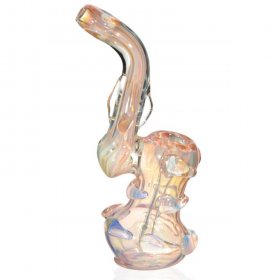 6" Golden Fumed Bubblers New